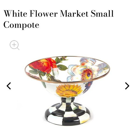 Mackenzie Childs Small Compote - Picture 4 of 5